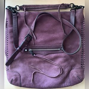 Rebecca Minkoff Slim Regan Suede Hobo Bag